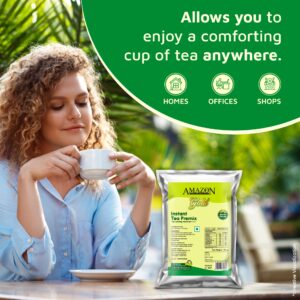 AMAZON Gold Instant Tea Premix Powder| Cardamom Flavor | 750gms Pack for Vending Machines Hover Image