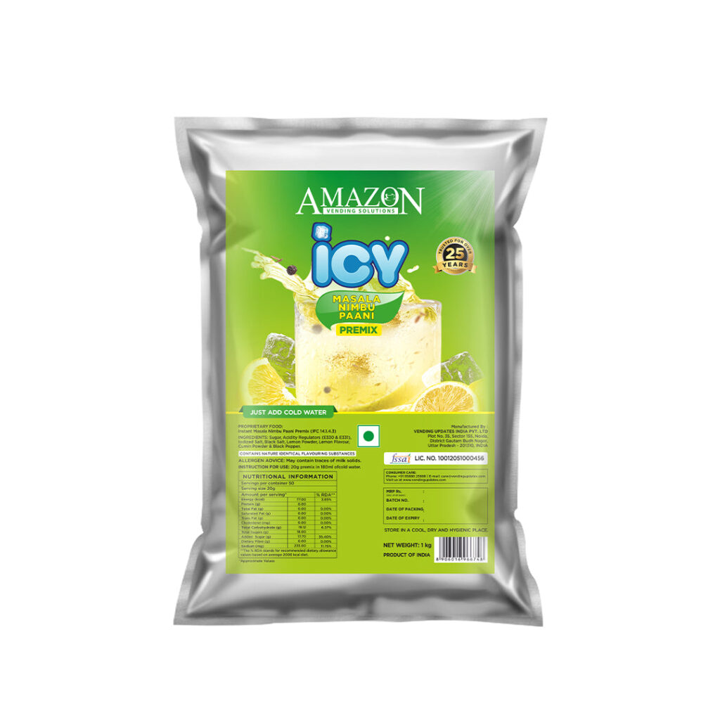 AMAZON ICY Masala Nimbu Pani Powder | Just Add Cold Water | Summer Drink